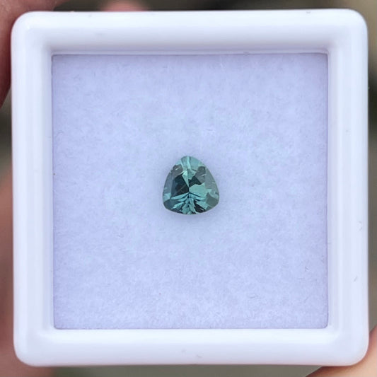 0.69ct Teal Sapphire