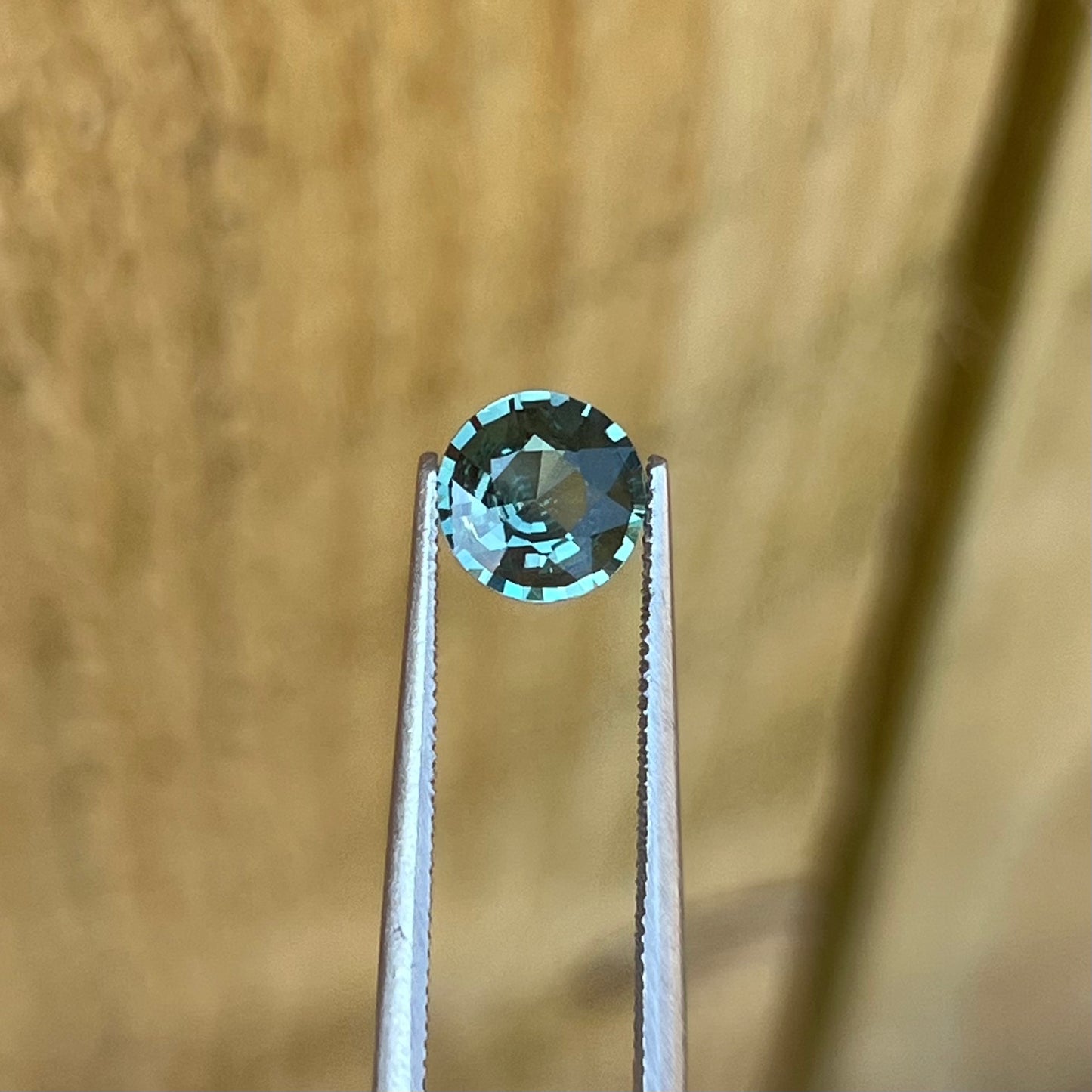 1.20ct Unheated Teal Sapphire