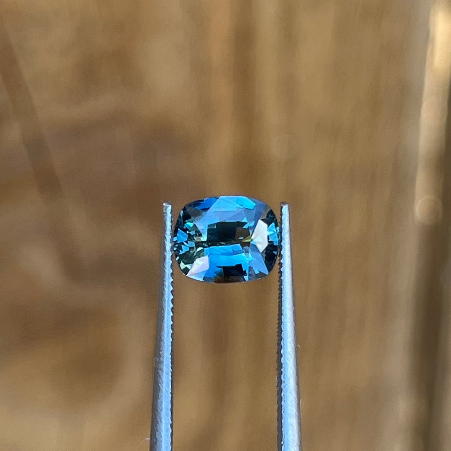 1.52ct Unheated Teal Sapphire