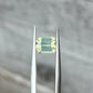 1.55ct Unheated Smoky Green Yellow Sapphire