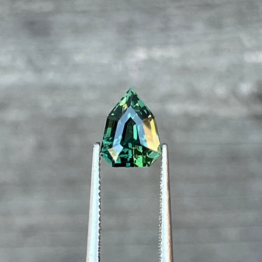 1.32ct Green Teal Sapphire