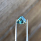 1.56ct Unheated Green Teal Sapphire