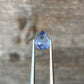 1.13ct Unheated Blue Sapphire