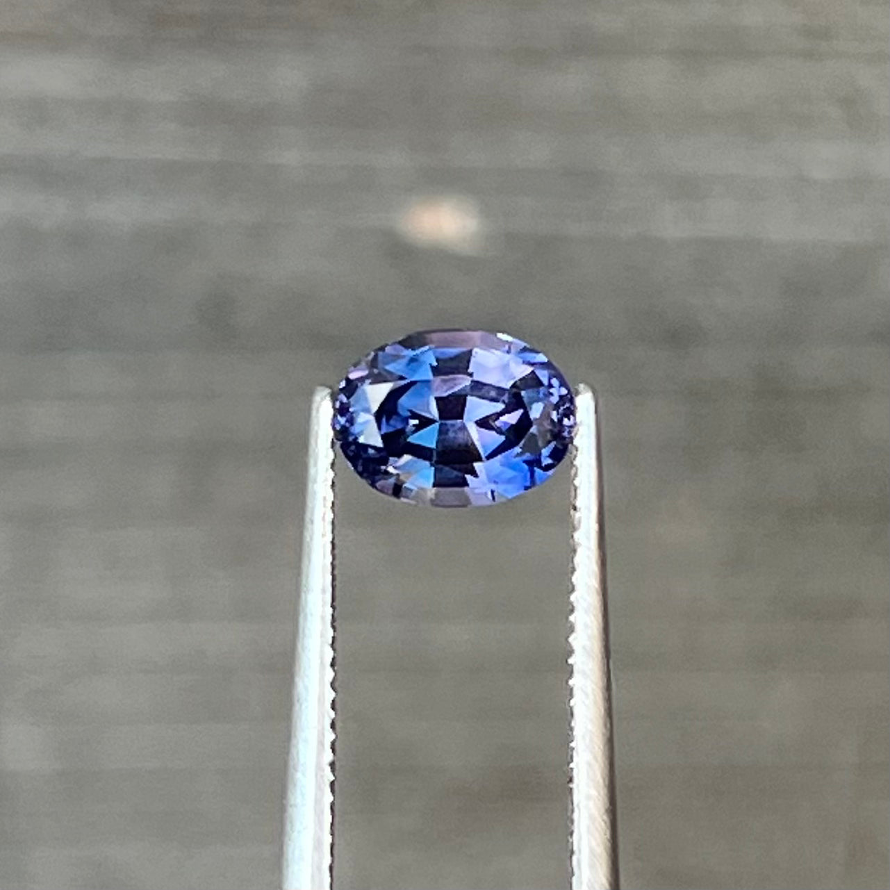 1.16ct Unheated Colour Change Violetish Blue to Purple Sapphire