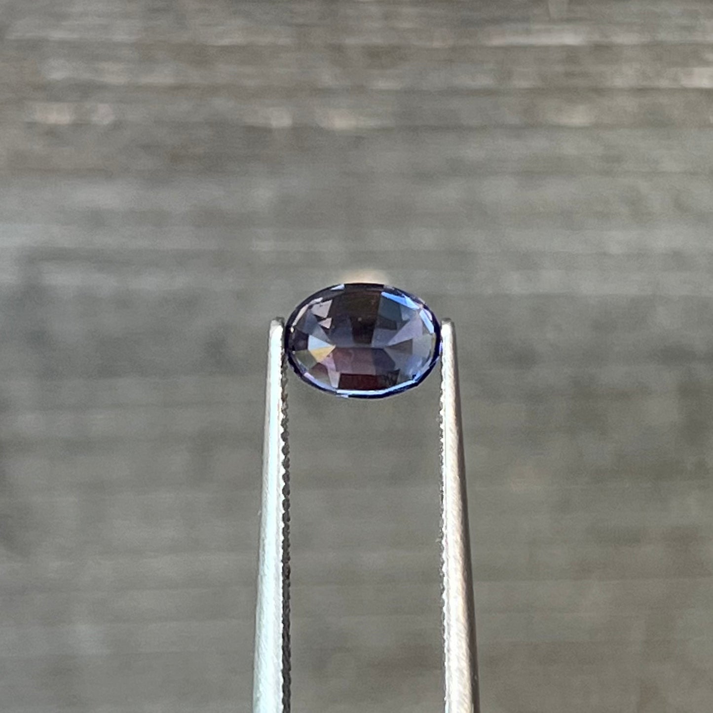 1.16ct Unheated Colour Change Violetish Blue to Purple Sapphire