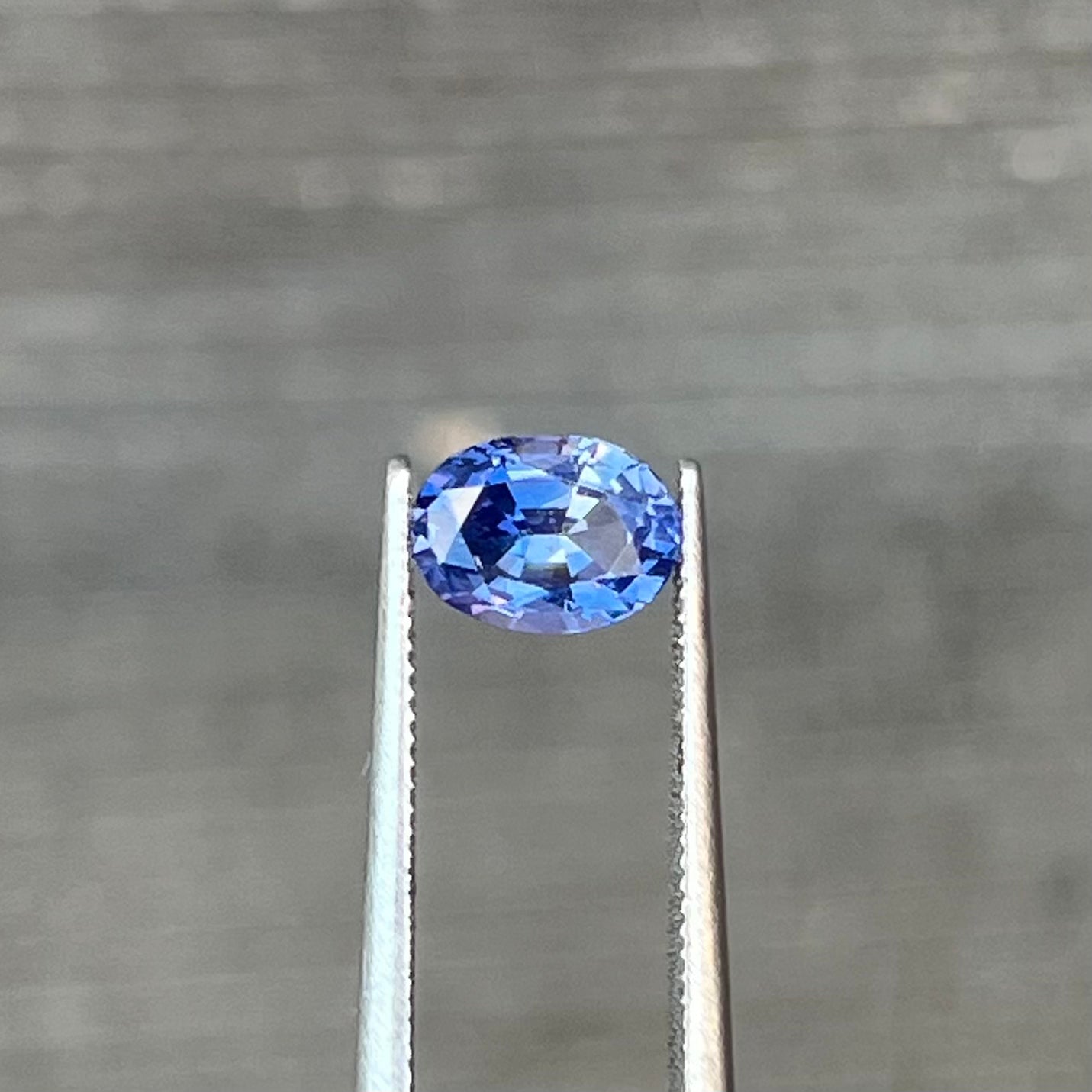 1.14ct Unheated Colour Change Blue to Purple Sapphire