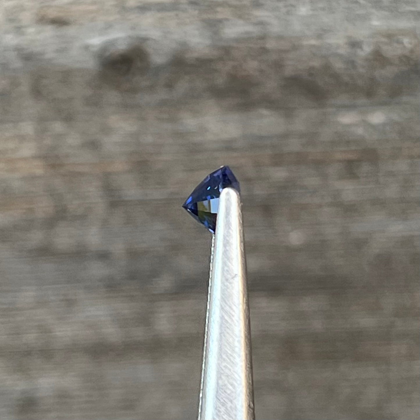 1.24ct Unheated Colour Change Blue to Purple Sapphire