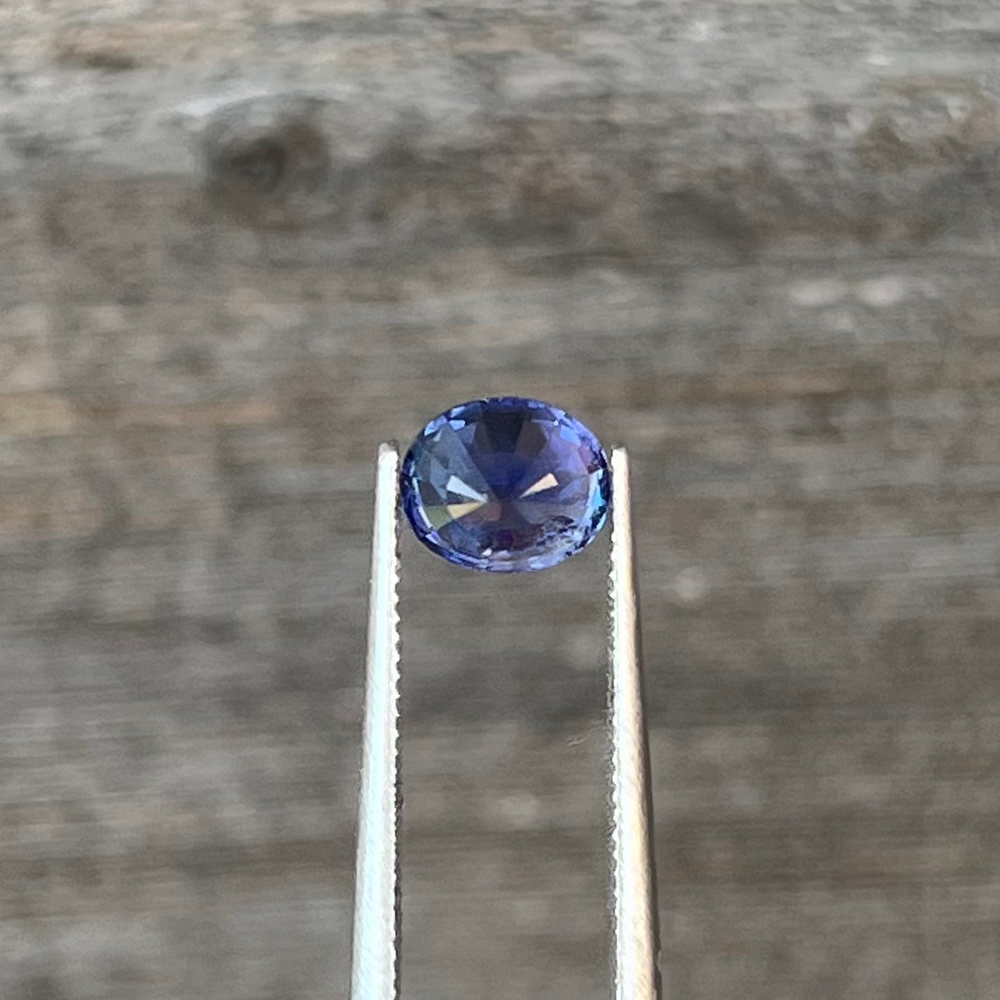 1.24ct Unheated Colour Change Blue to Purple Sapphire