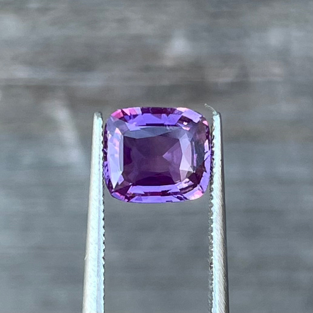 2.08ct Unheated Vivid Purple Sapphire