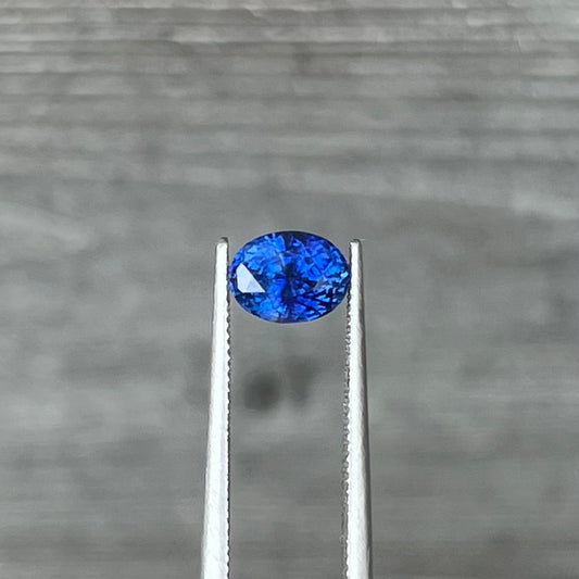 1.29ct Unheated Royal Blue Sapphire