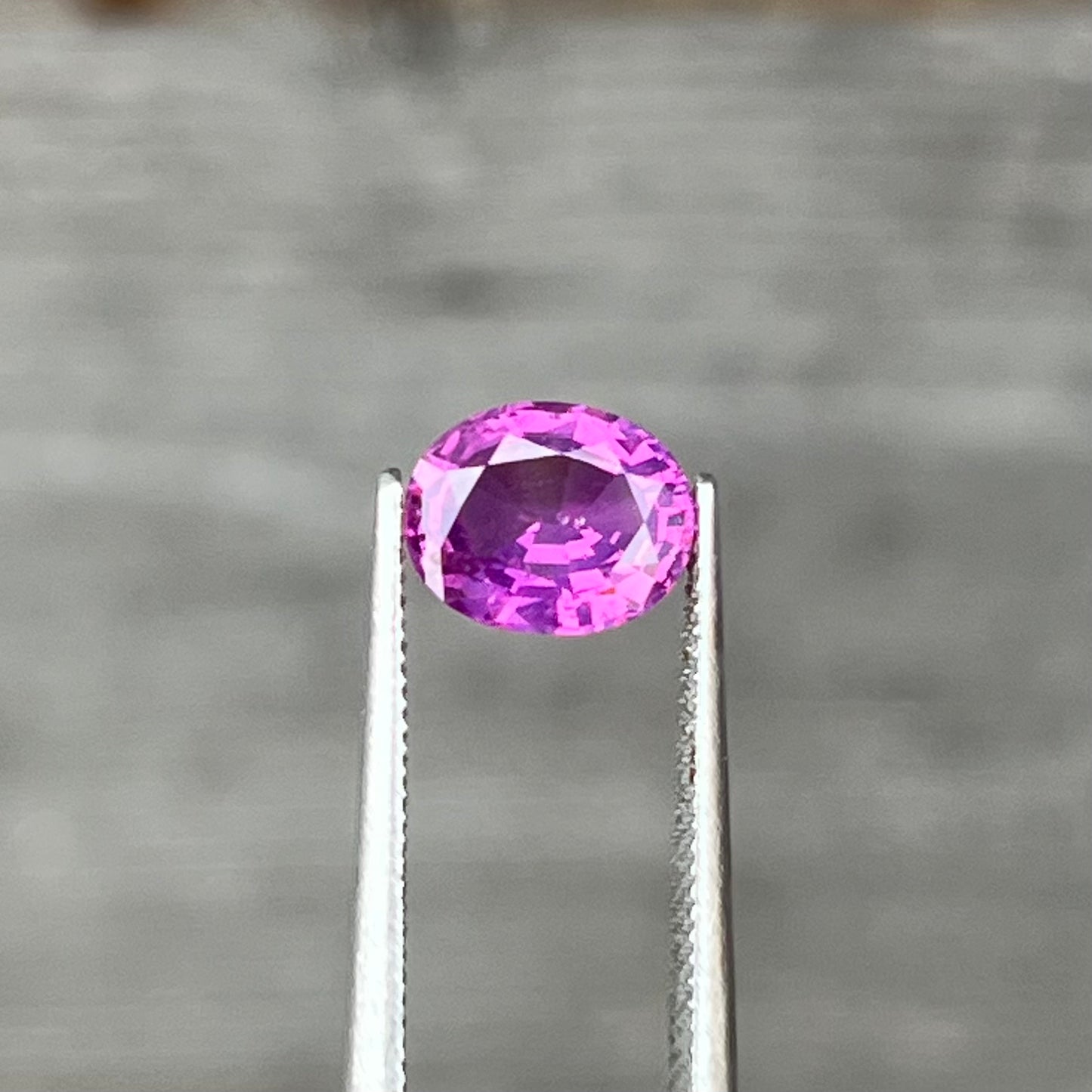 1.37ct Unheated Vivid Purple Sapphire