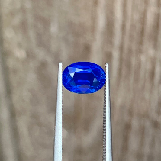 2.42ct Velvet Vivid Royal Blue Sapphire