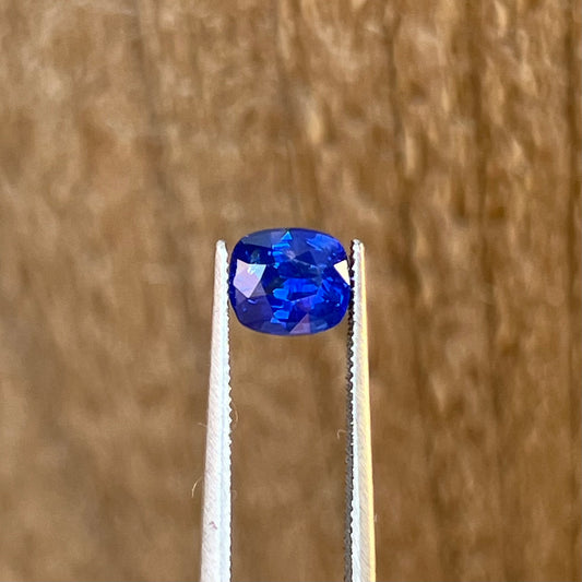 1.58ct Cornflower Blue Sapphire