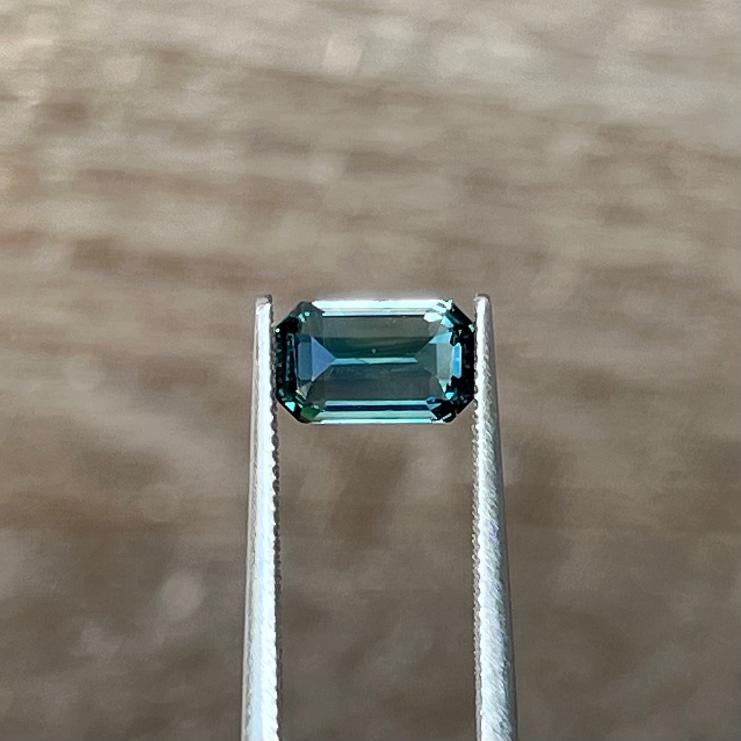 1.51ct Unheated Teal Sapphire