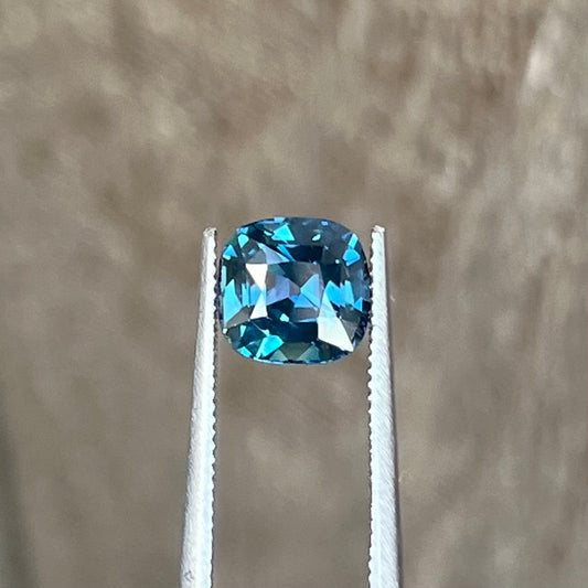 2.01ct Blue Teal Sapphire