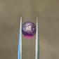 3.43ct Unheated Purple Cats Eye Sapphire - with GIA Notable rare gemstone Letter