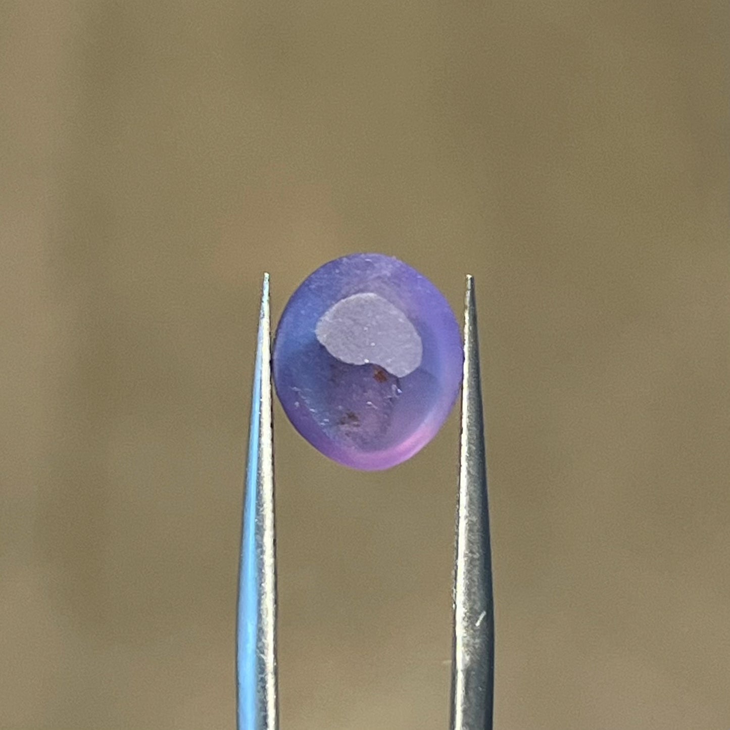 5.39ct Unheated Violet Cats Eye Sapphire