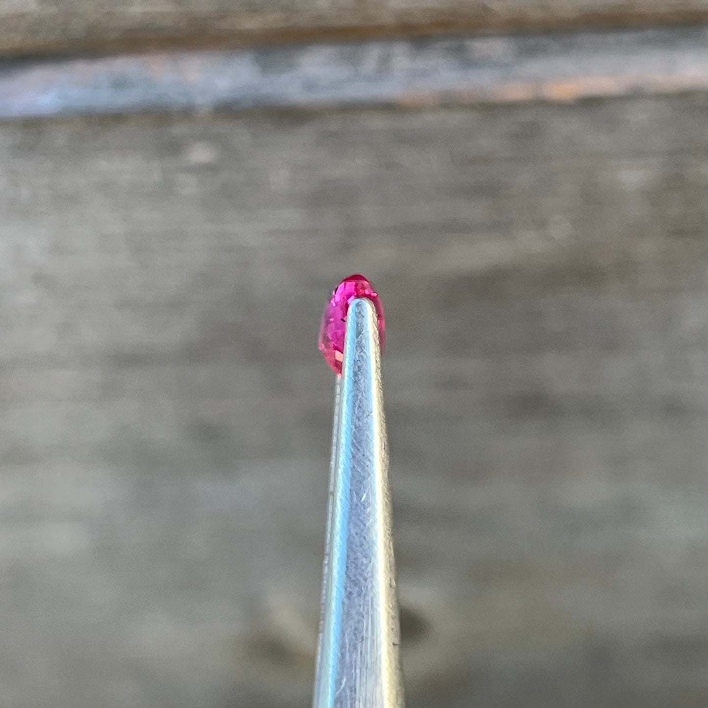 1.55ct Unheated Ceylon Vivid Pinkish Red Ruby