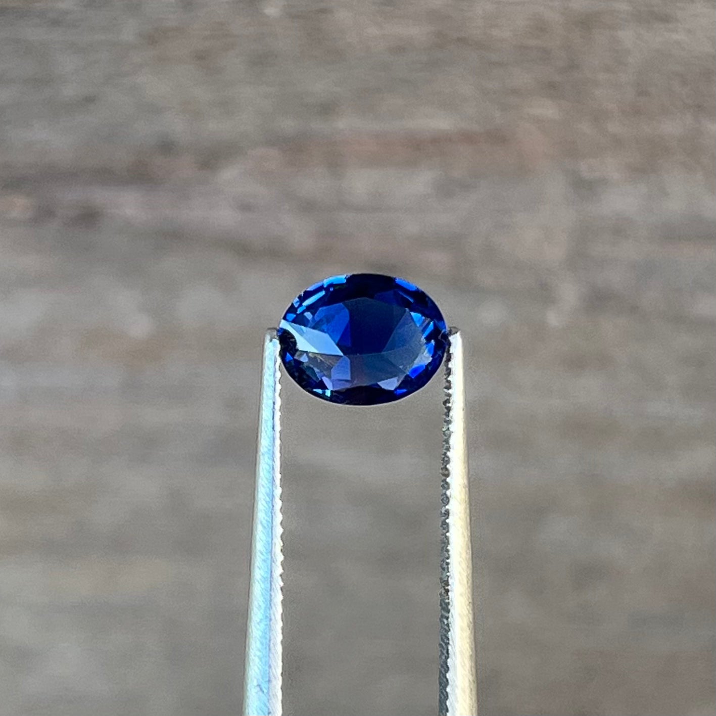 1.10ct Unheated Vivid Royal Blue Sapphire