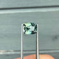 1.55ct Unheated Green Sapphire - 6.50 x 5.32 x 4.42mm