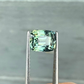 1.55ct Unheated Green Sapphire - 6.50 x 5.32 x 4.42mm