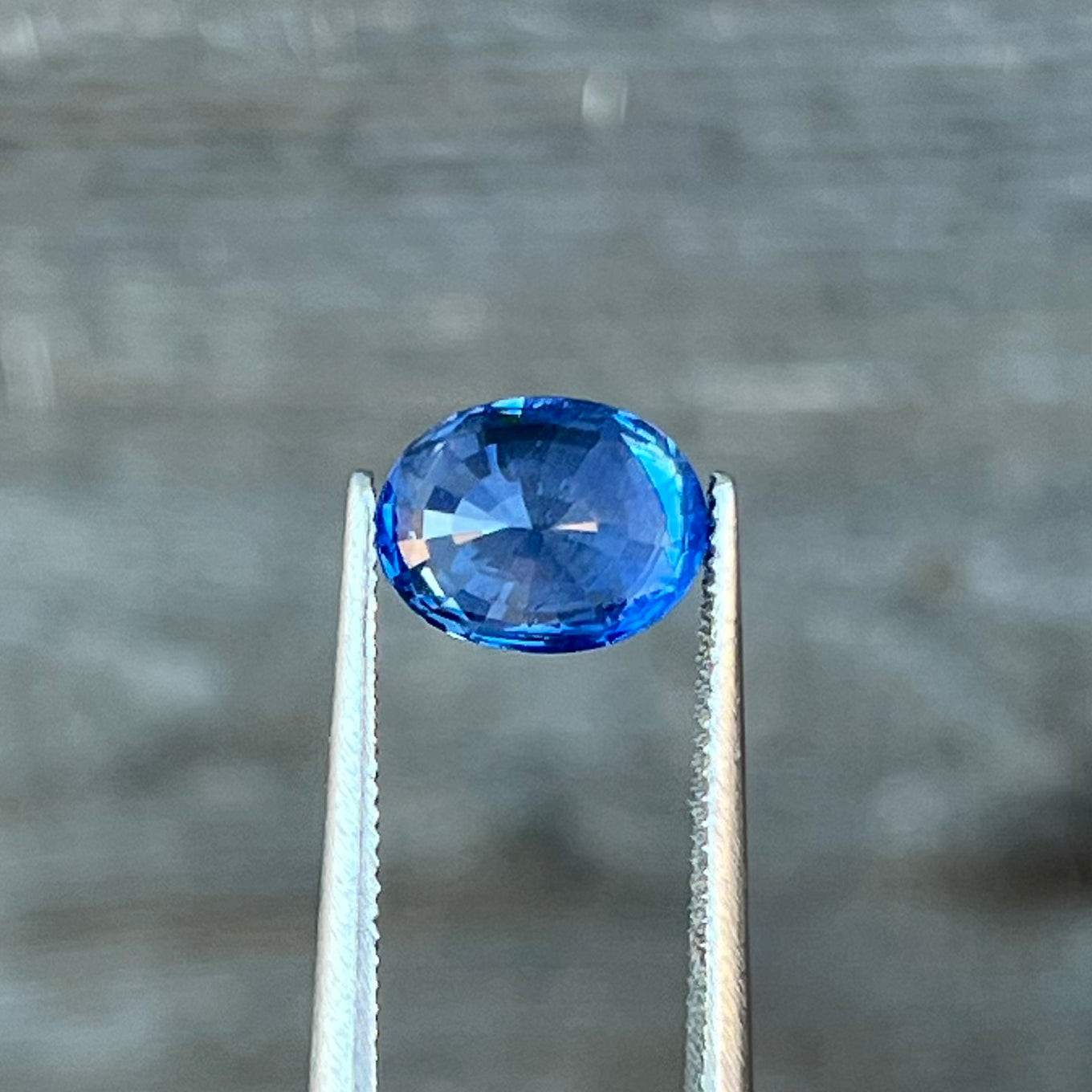 2.07ct Unheated Blue Sapphire