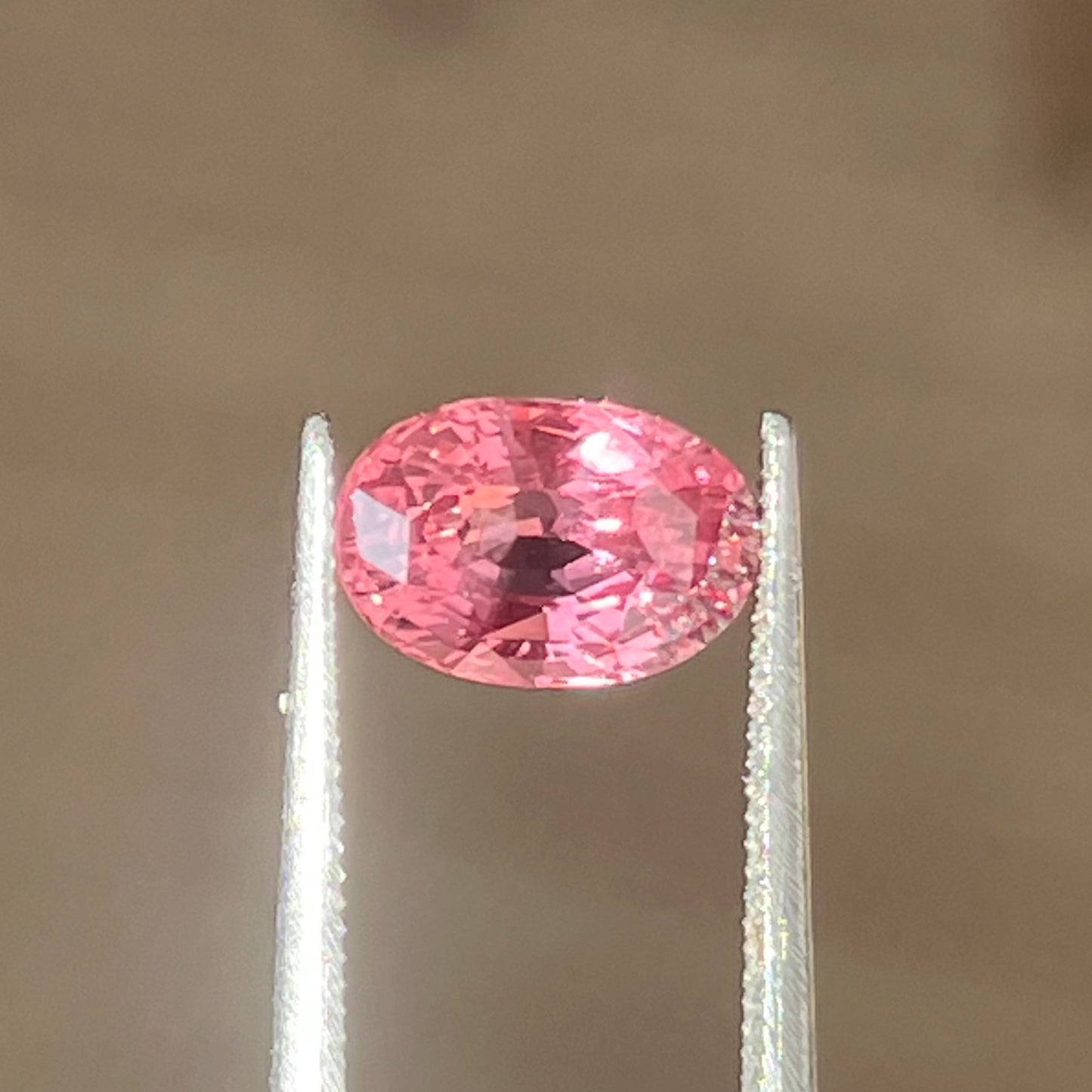 2.57ct Unheated Sunset Padparadscha Sapphire