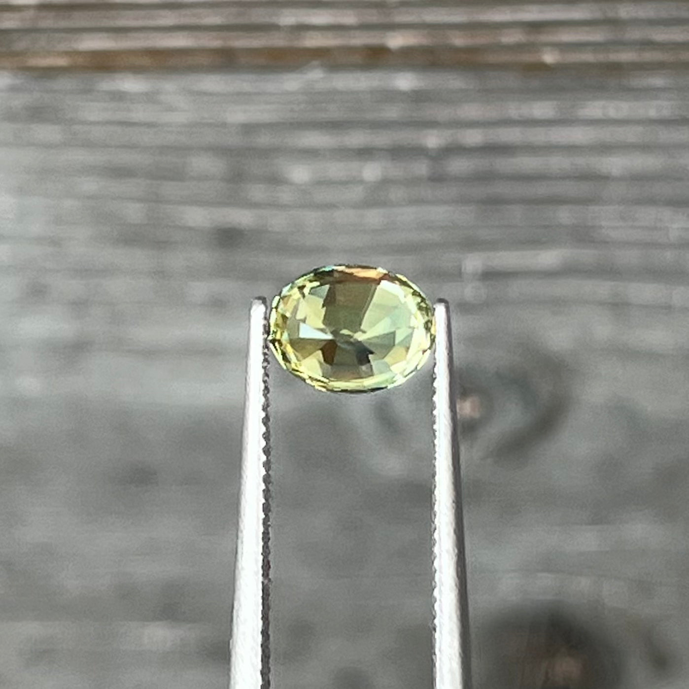 1.35ct Unheated Green Sapphire