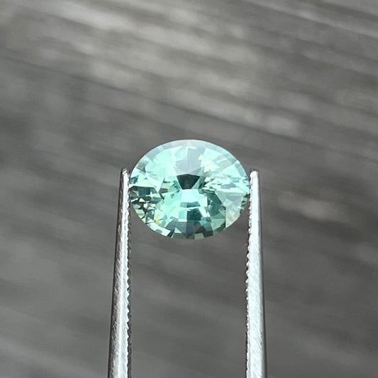 1.90ct Unheated Green Teal Sapphire