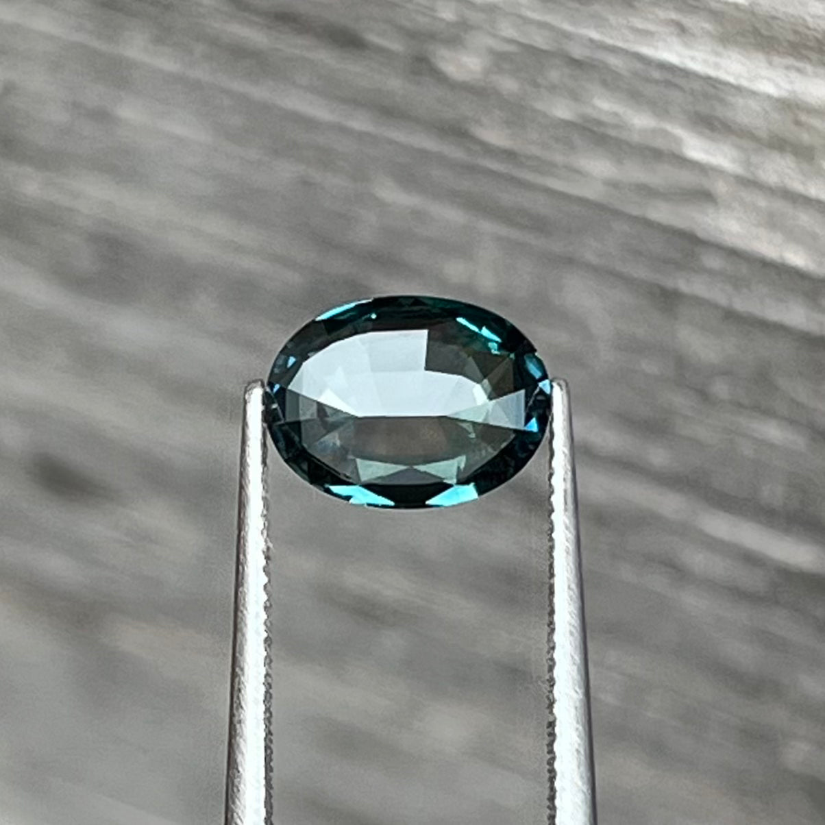 1.97ct Unheated Teal Sapphire