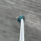 2.02ct Unheated Blue Teal Sapphire