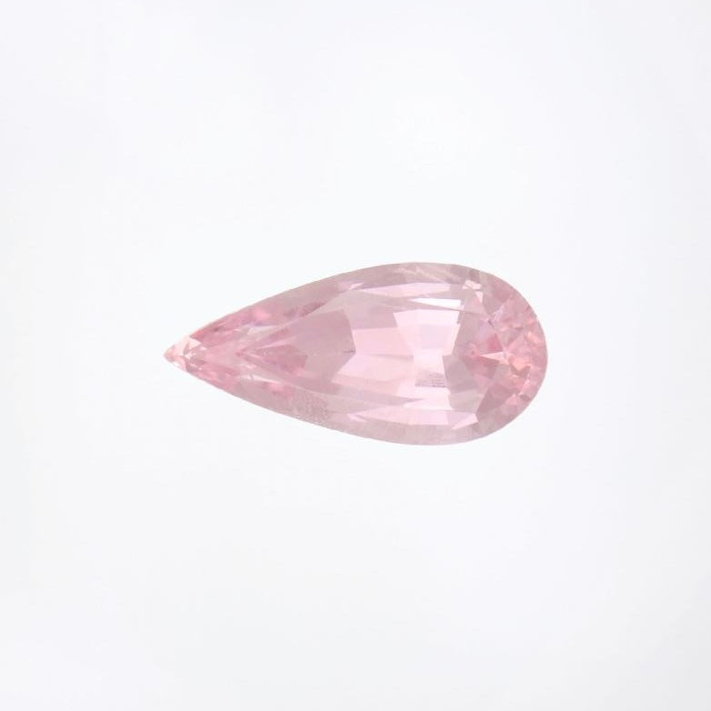 1.46ct Unheated Pink Sapphire - 9.85 x 4.73 x 3.98mm - with GIA Report