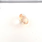 2.01ct Unheated Orange Peach Sapphire