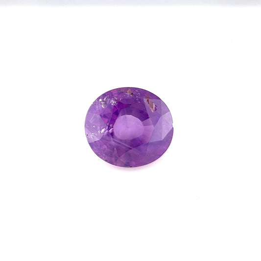 2.71ct Unheated Purple Sapphire