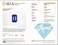 2.43ct Vivid Royal Blue Sapphire - 8.29 x 6.07 x 4.91mm - GIA Royal Blue