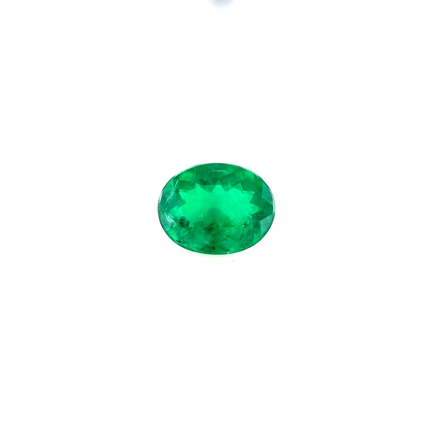 0.90ct Vivid Green Emerald - 7.12 x 5.62 x 3.52mm
