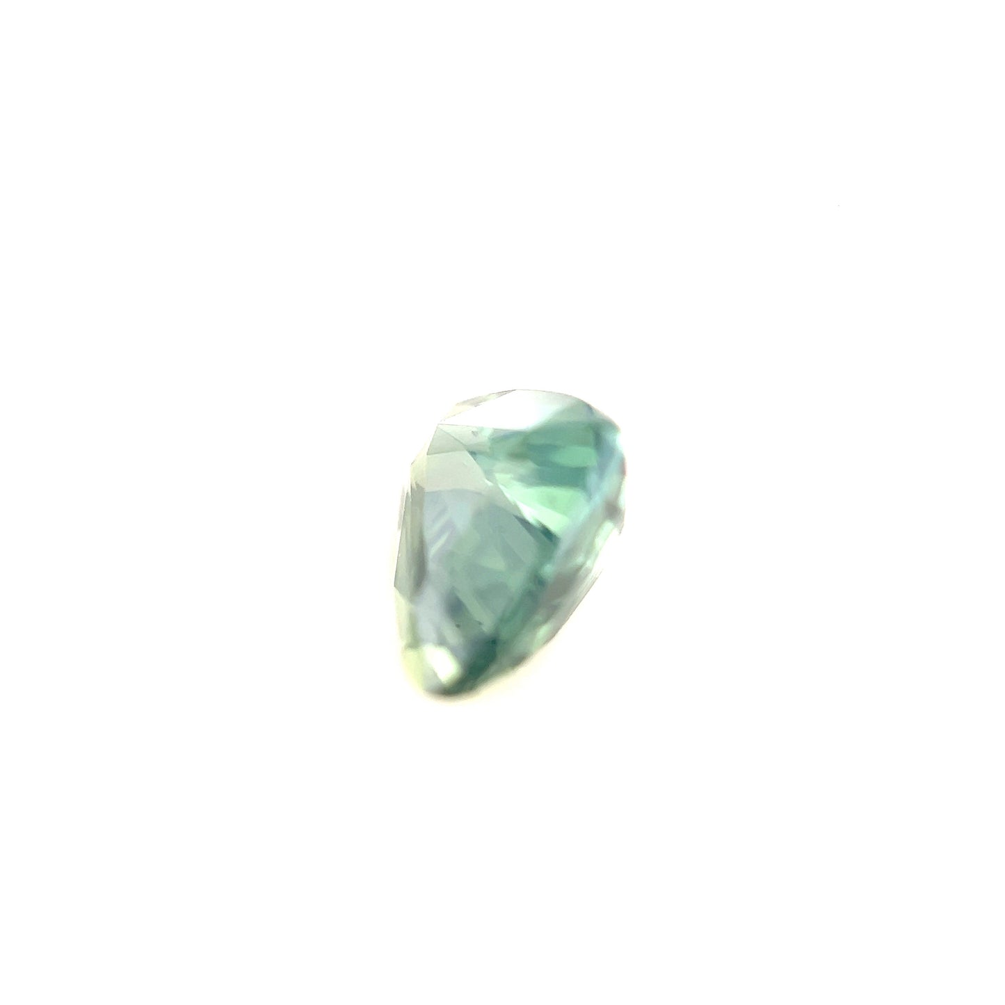 1.56ct Unheated Green Teal Sapphire