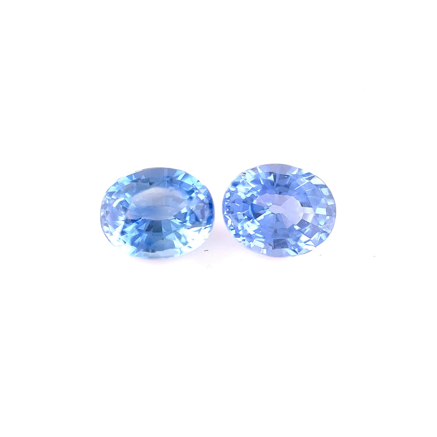 2.21ct Blue Sapphire Pair