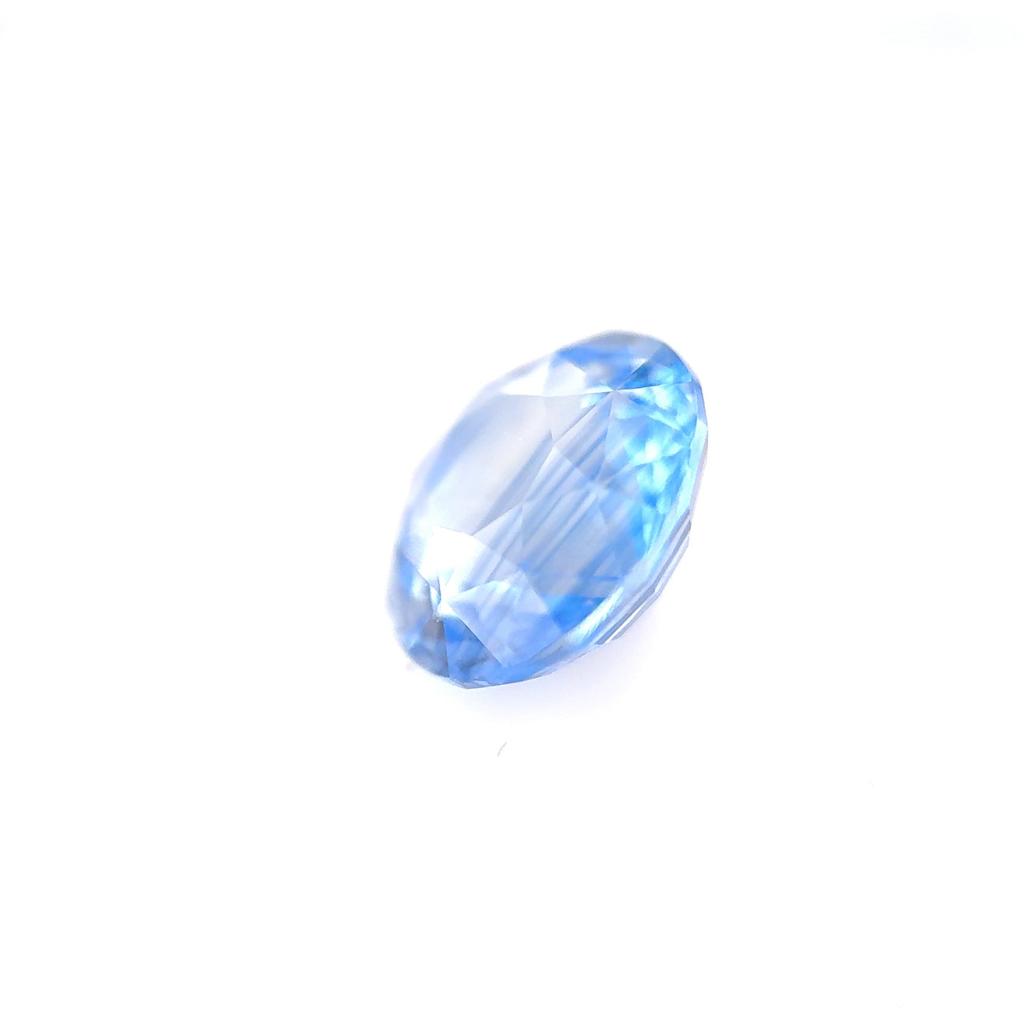 3.21ct Pastel Cornflower Blue Sapphire