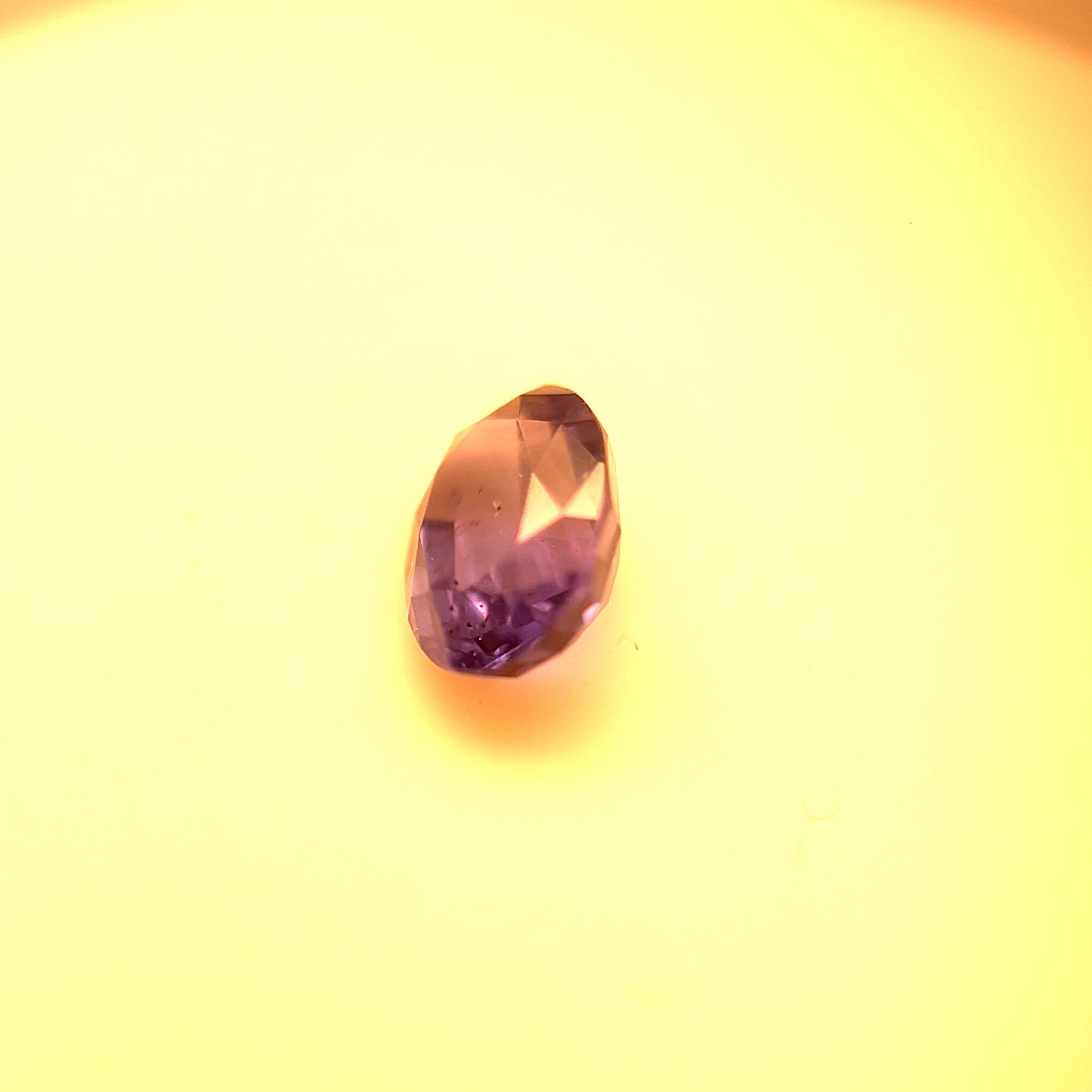 1.14ct Unheated Colour Change Blue to Purple Sapphire