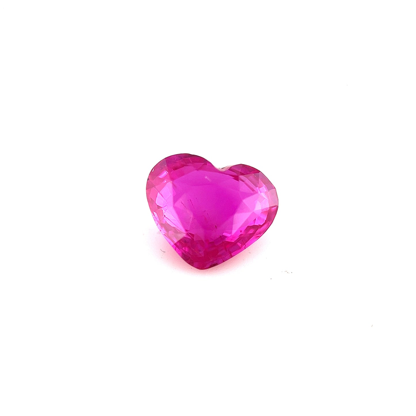 1.55ct Unheated Ceylon Vivid Pinkish Red Ruby