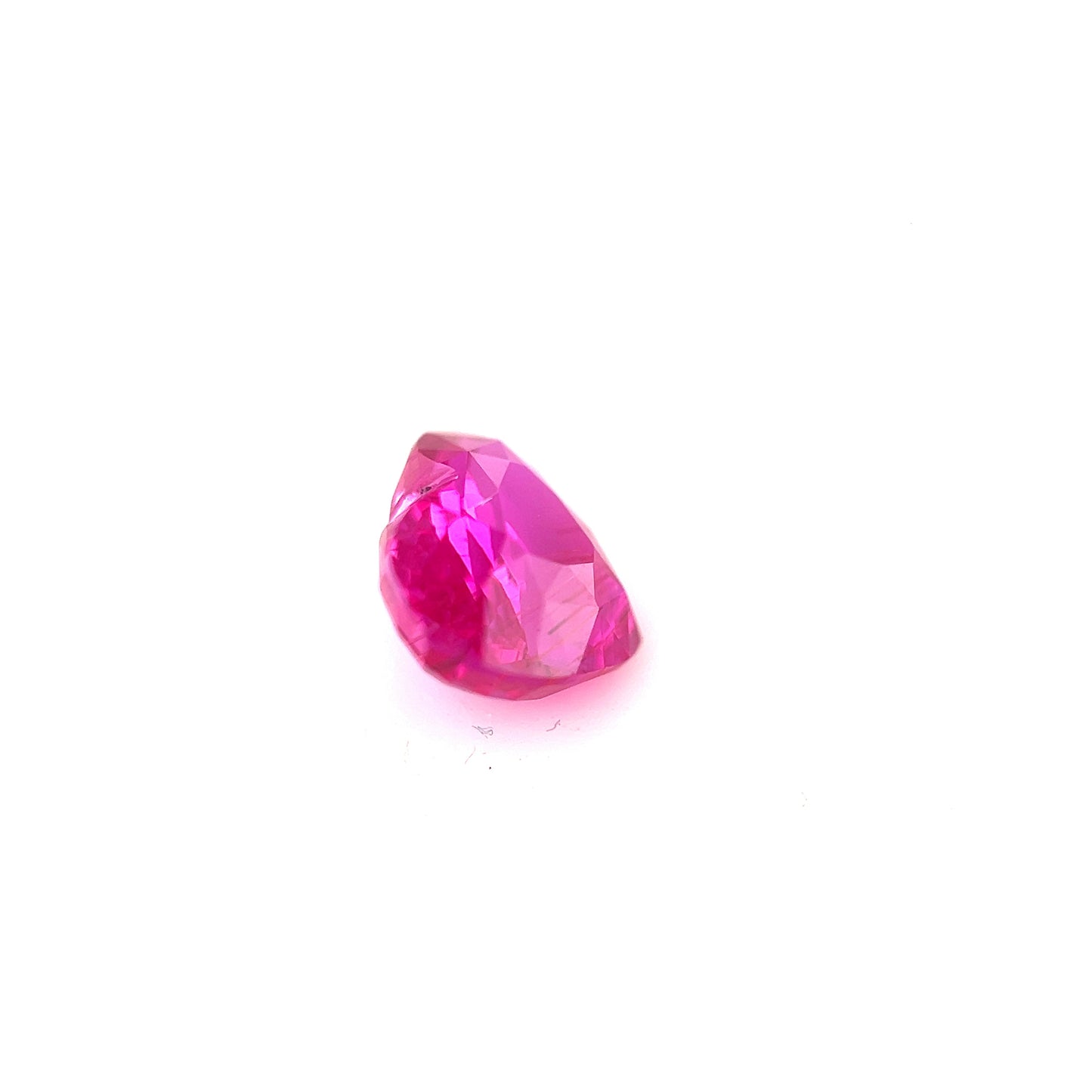 1.55ct Unheated Ceylon Vivid Pinkish Red Ruby