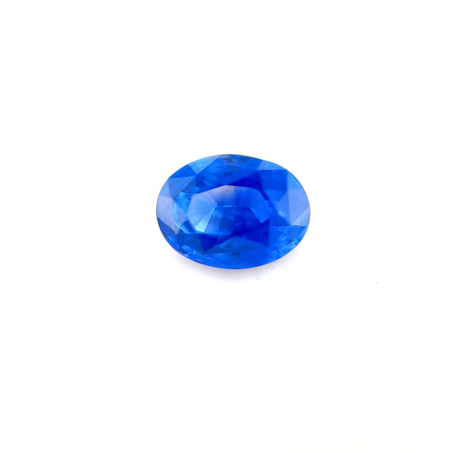 1.24ct Cornflower Blue Sapphire - 7.02 x 5.21 x 3.61mm