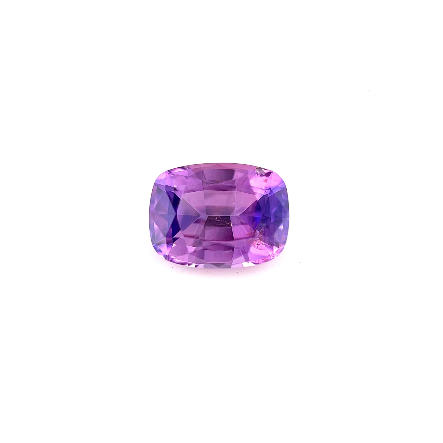 1.24ct Unheated Pink Purple Bi-colour Sapphire