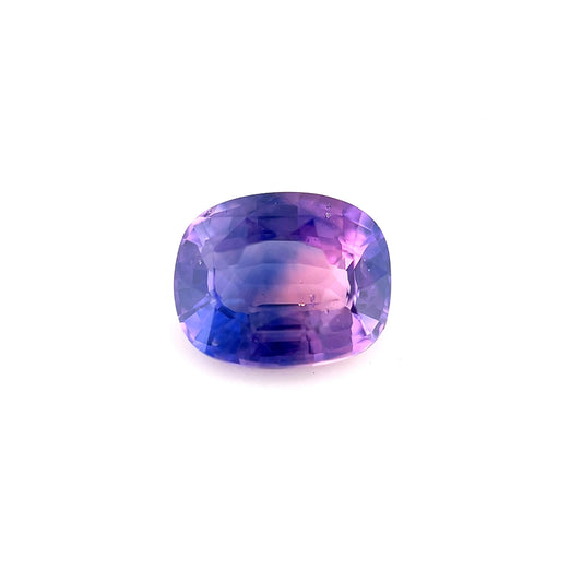 2.02ct Unheated Pink Purple Bi-colour Sapphire