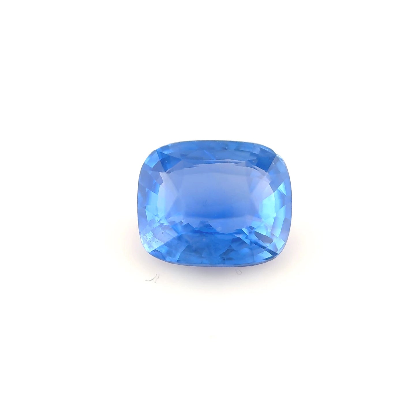 2.04ct Unheated Cornflower Blue Sapphire - 7.55 x 6.25 x 3.92mm