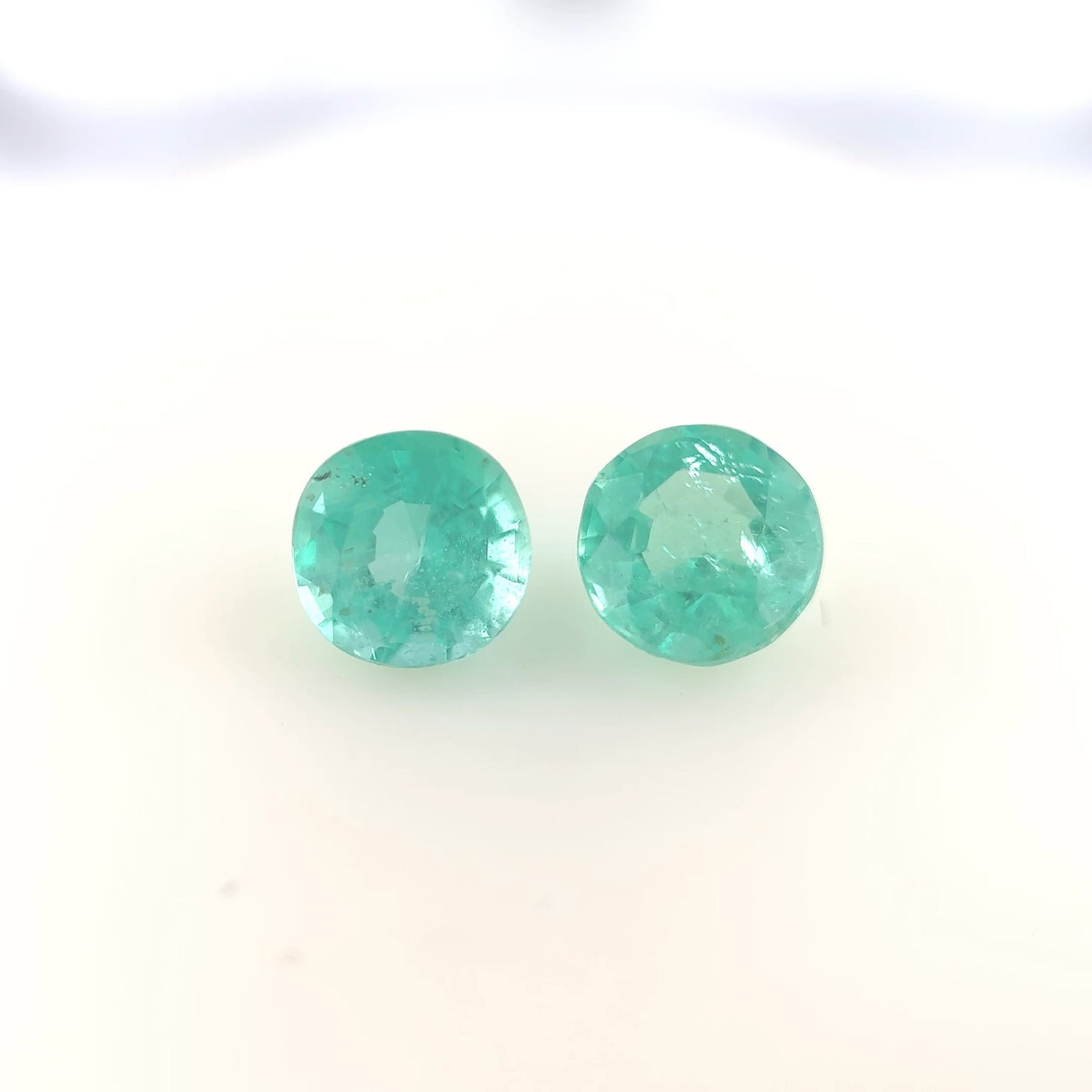1.15ct Emerald Pair - 5.15 x 3.52mm