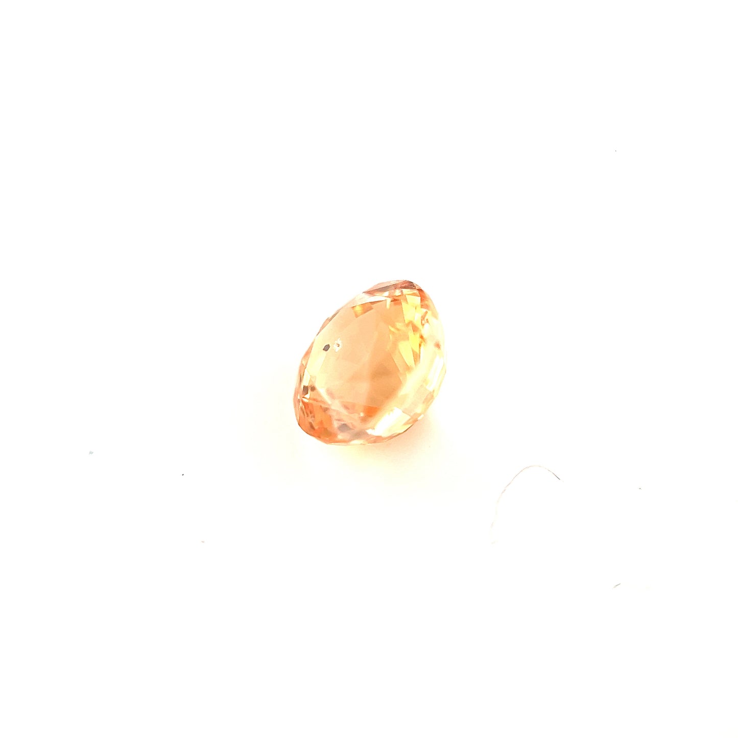 1.01ct Unheated Orange Sapphire