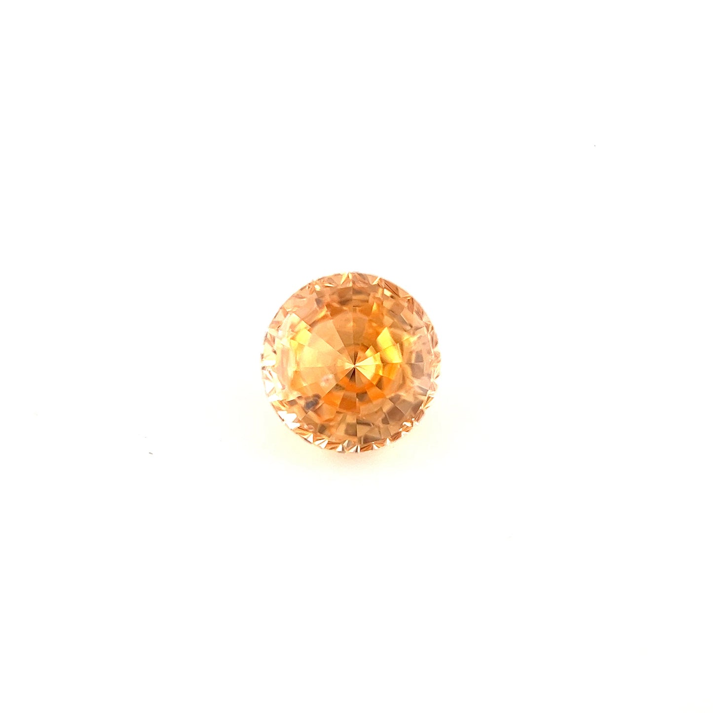 1.01ct Unheated Orange Sapphire