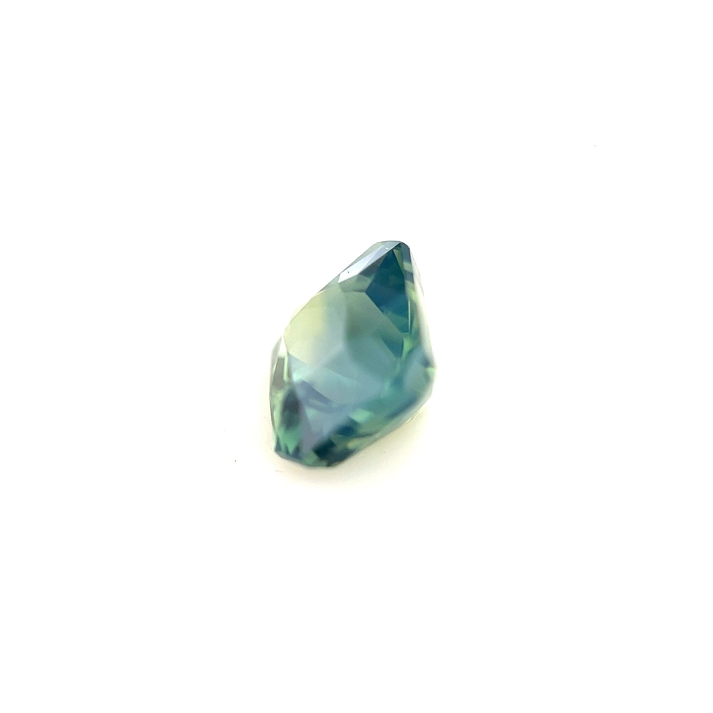 1.45ct Unheated Green Teal Sapphire